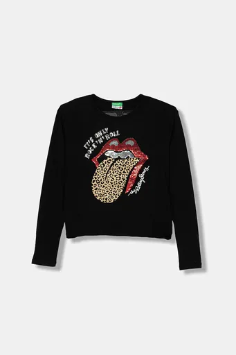 Detské tričko s dlhým rukávom United Colors of Benetton