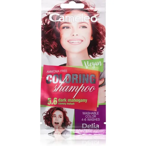 Delia Cosmetics Cameleo Coloring Shampoo tónovací šampón na vlasy odtieň 5.6 Dark Mahogany 40 ml