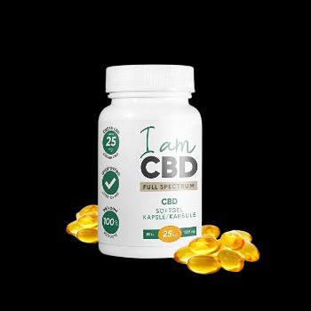 I AM CBD Full Spectrum CBD 1 500 mg 60 kapsúl