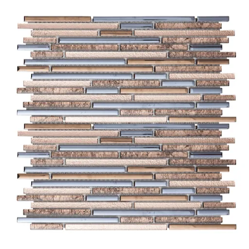 Sklenená mozaika Premium Mosaic bronze 30x30 cm lesk MOSMIXBRONZE