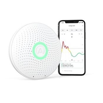 Airthings Wave plus – senzor kvality ovzdušia, radónu, vlhkosti, teploty, VOC, CO2 a tlaku (2910)