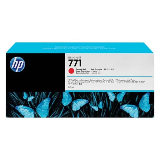 HP B6Y08A - originálna cartridge HP 771C, červená, 775ml