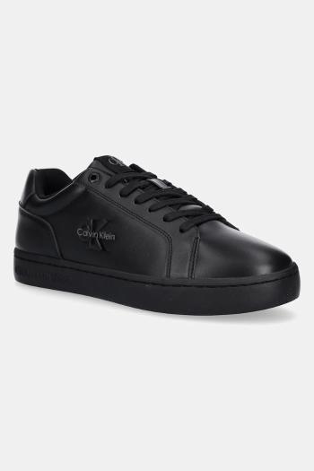 Tenisky Calvin Klein Jeans CLASSIC CUPSOLE MONO LTH čierna farba, YM0YM01369