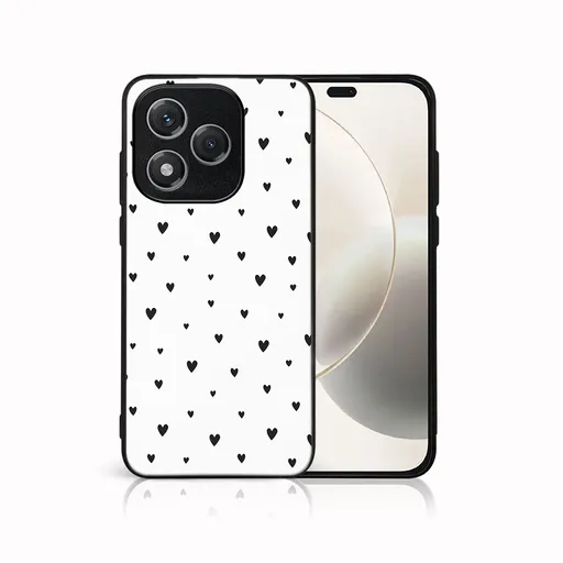 MY ART Ochranný kryt pre Honor 400 Lite 5G BLACK HEARTS (167)