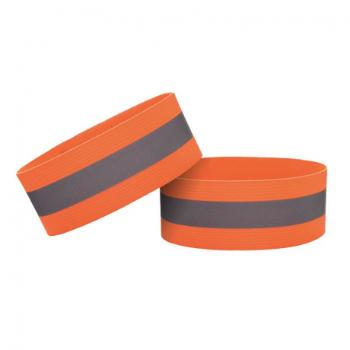 MG Armband reflexná páská 4cm, oranžová