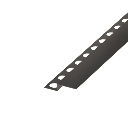 Spádový profil do sprchovacieho kúta "hranatý" Eviso nerez matný, nerez dĺžka 130 cm, výška hrany 30 mm, LCGU0201