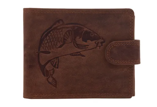 Pánska peňaženka MERCUCIO svetlohnedá embos kapor vektor 2911906