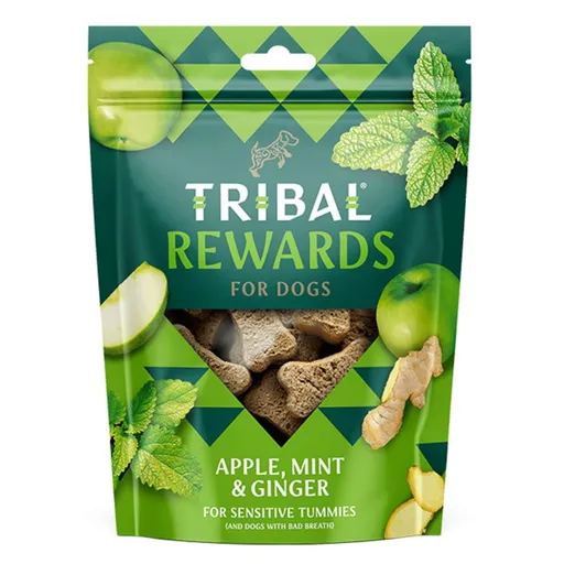 TRIBAL Rewards Apple & Mint & Ginger maškrta pre psov 125 g