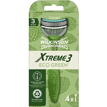 WILKINSON Xtreme3 ECO Green 4 ks (4027800175000)