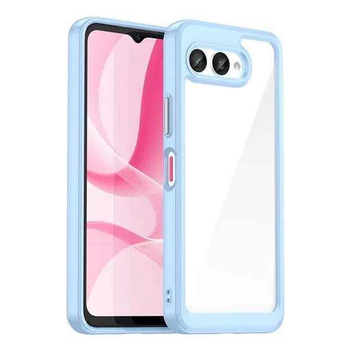 CRYSTAL Ochranný kryt pre T Phone 3 modrý