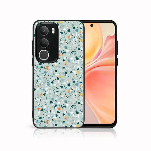 MY ART Ochranný kryt pre Vivo Y19s BLUE TERRAZZO (164)