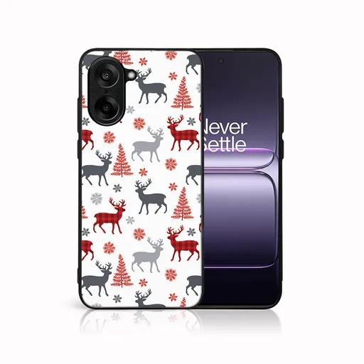 MY ART Kryt s vianočným dizajnom OnePlus Nord CE 5 5G DEER (068)
