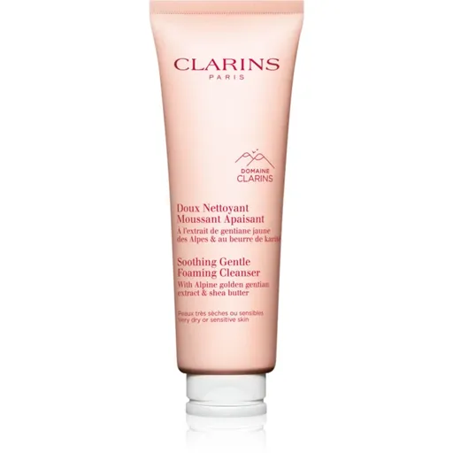 Clarins Cleansing Soothing Gentle Foaming Cleanser jemná odličovacia pena s upokojujúcim účinkom 125 ml