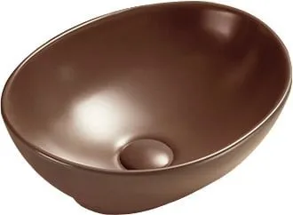 MEXEN - Elza umývadlo na dosku 40 x 33, hnedá mat 21014068