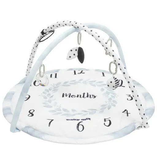 Baby Mix Hracia deka Mesiace biela, 89 x 58 cm