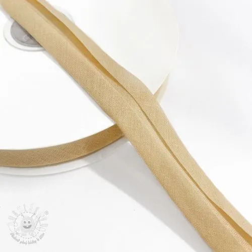 Lemovací prúžok bavlna light sand