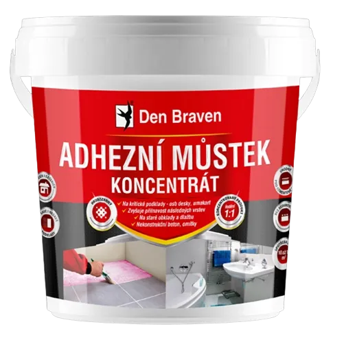 DEN BRAVEN - Adhézny mostík (koncentrát) 2,5 kg ružová