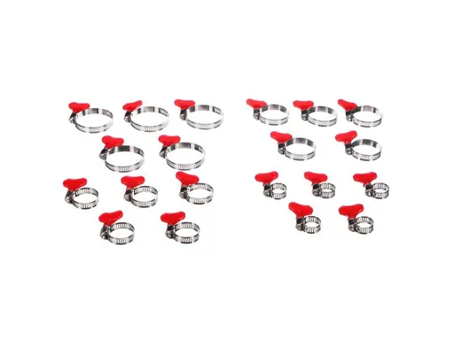 Spona na hadicu SIXTOL Mechanic Connect Set 10-44mm 20ks