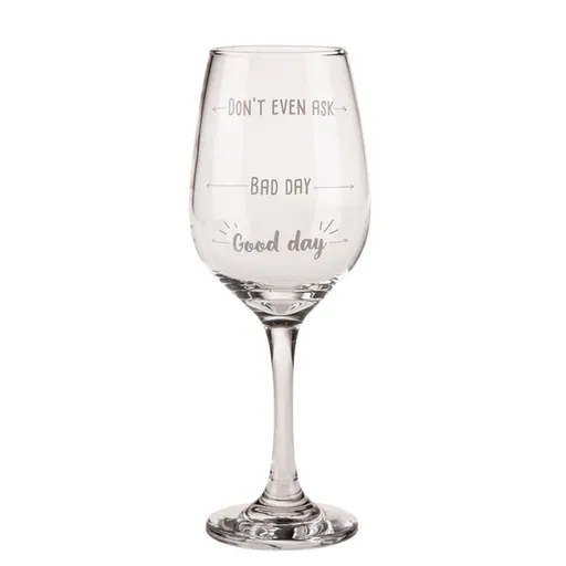 Pohár na víno Good day, Bad day, Don