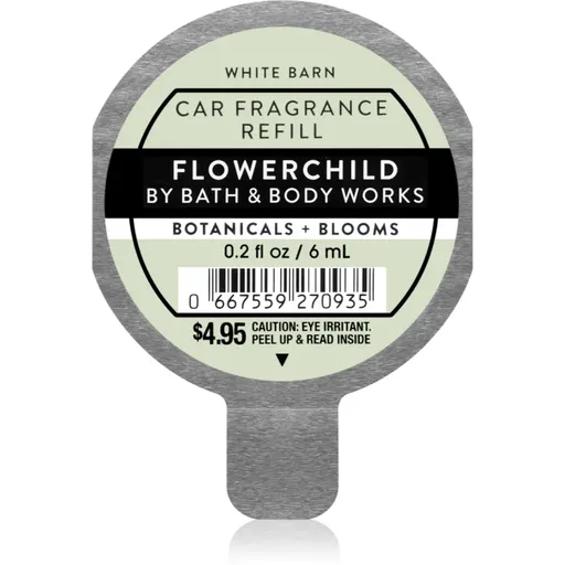 Bath & Body Works Flowerchild vôňa do auta náhradná náplň 6 ml