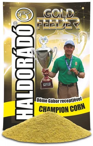 Haldorádó krmítková zmes gold feeder 1 kg - champion corn