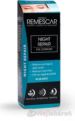 Remescar nočný obnovujúci očný krém 20 ml
