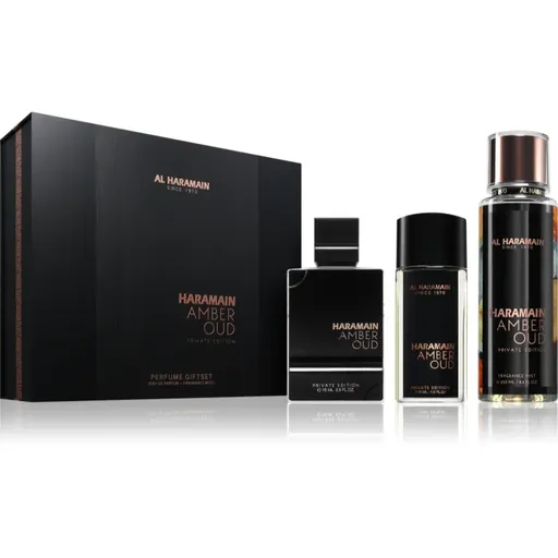 Al Haramain Amber Oud Private Edition darčeková sada unisex 1 ks