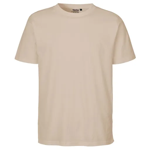 Neutral Tričko z organickej Fairtrade bavlny - Piesková | XL