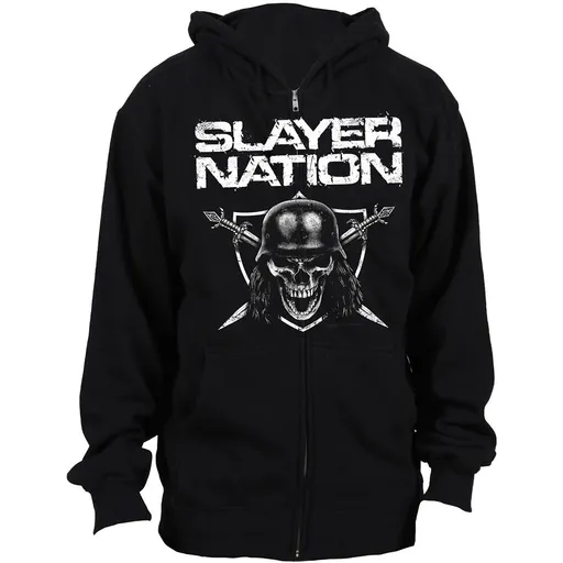 Slayer Zipper Nation Muž Unisex čierna