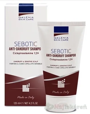 Galenia Skin Care SEBOTIC šampón proti lupinám 125ml