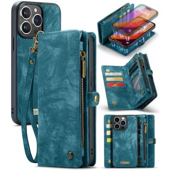 WALLET Ochranný kryt s peňaženkou 2v1 pre Apple iPhone 16 Pro Max modrý