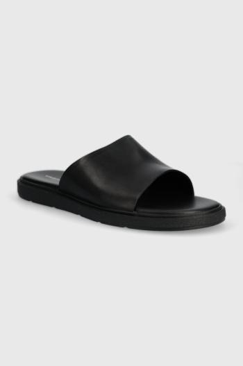 Kožené šľapky Vagabond Shoemakers MASON pánske, čierna farba, 5765-001-20