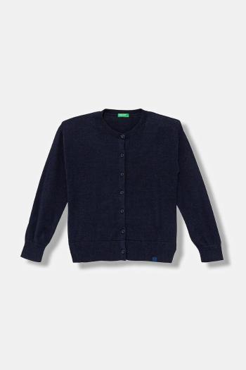 Detský sveter United Colors of Benetton tmavomodrá farba, ľahký, 19DKC500Y