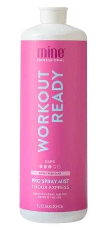 Minetan Samoopaľovacia hmla na profesionálne použitie Workout Ready (Pro Spray Mist) 1000 ml