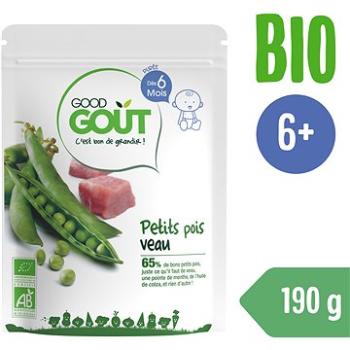 Good Gout BIO Hrášok s teľacím mäsom (190 g) (3770002327364)