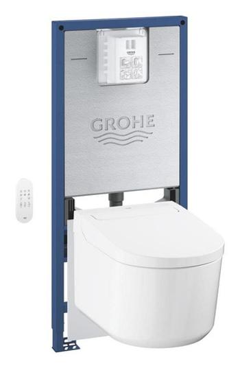 Závesný wc set bezdotykový Grohe Rapid SLX alpská biela 36509SH0