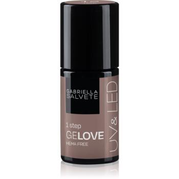 Gabriella Salvete GeLove gélový lak na nechty s použitím UV/LED lampy 3v1 odtieň 12 Bae 8 ml
