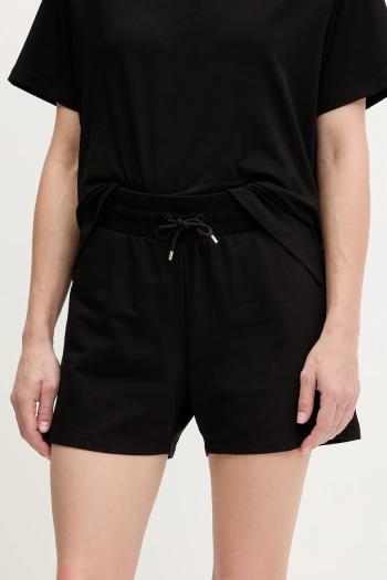 Šortky EA7 Emporio Armani čierna farba, jednofarebné, stredne vysoký pás, AF13135.7W000079