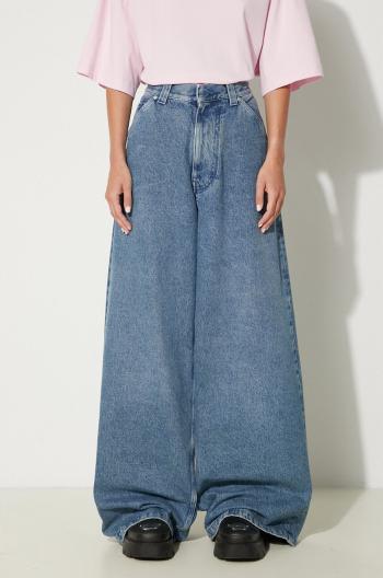 Rifle AMBUSH Denim Baggy Pants dámske, vysoký pás, BWYB004F24DEN0024000