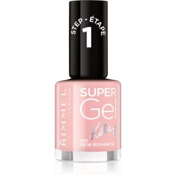 Rimmel Super Gel By Kate gel de unghii fara utilizarea UV sau lampa LED culoare 021 New Romantic 12 ml