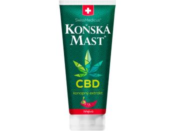 HERBAMEDICUS Konská masť s CBD hrejivá 200 ml