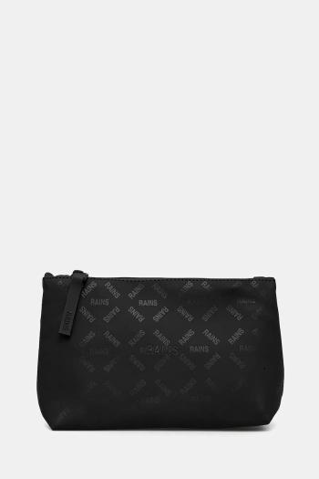 Kozmetická taška Rains Cosmetic Bag W3 čierna farba, 15600