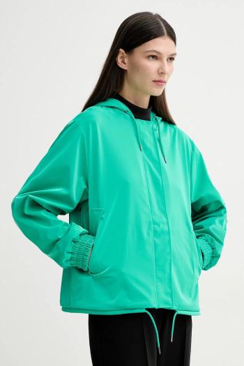 Bunda Rains String W Jacket W3 zelená farba, prechodná, 18040