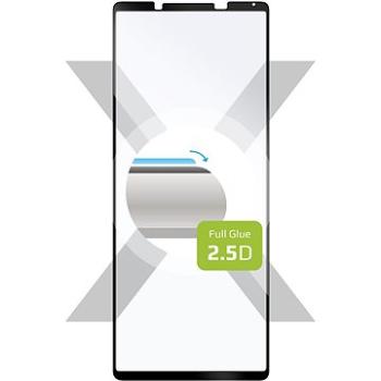 FIXED FullGlue-Cover na Sony Xperia 1 IV čierne (FIXGFA-973-BK)