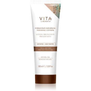 Vita Liberata Fabulous Gradual Tanning Lotion bezfarebný samoopaľovací krém na telo 100 ml