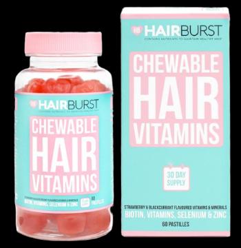 HAIRBURST gumené vlasové vitamíny 60 ks