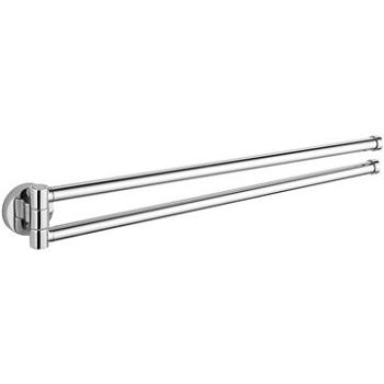 AQUALINE SAMBA otočný držiak uterákov dvojitý, 450 mm, chróm (SB121)