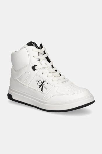 Tenisky Calvin Klein Jeans biela farba, V3X9-81063
