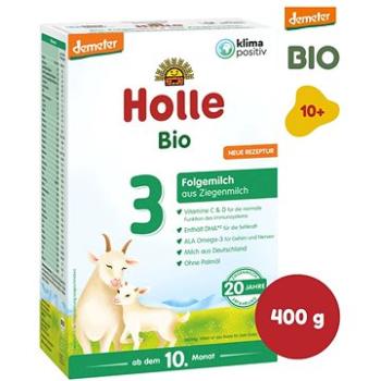 HOLLE BIO Detská mliečna výživa na báze kozieho mlieka 3 - 1× 400 g (7640161878310)