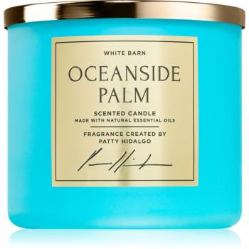 Bath & Body Works Oceanside Palm vonná sviečka 411 g